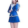 LTAKK Kawaii Sailor Dress Anime Japanese School Girl Uniform Tohru Honda Cosplay Maid Outfit