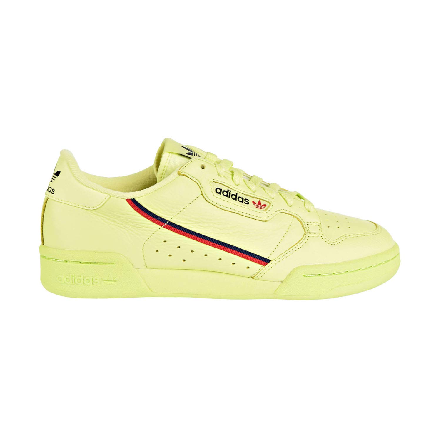 adidas continental lime green