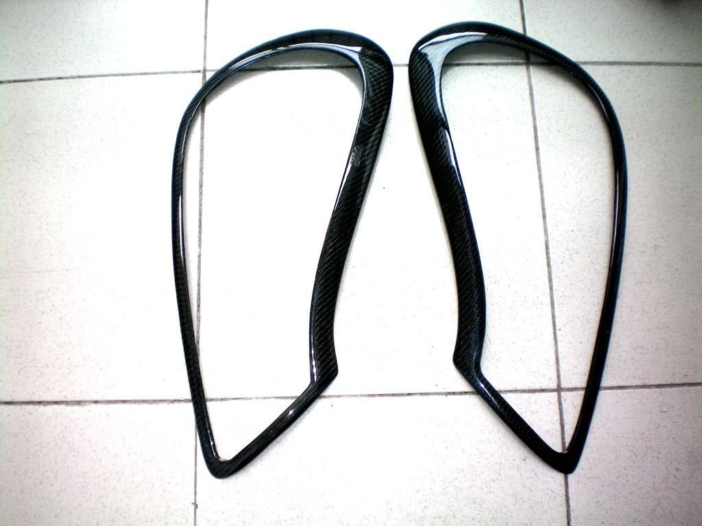 Carbon Fiber Headlight Lamp Covers