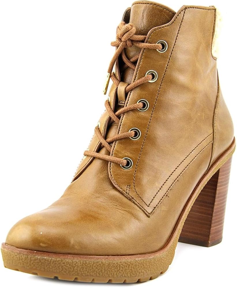 michael kors kim lace up bootie
