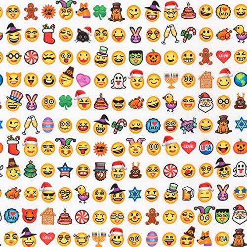 Robert Kaufman OMG LOL Emoji Fabric Premium Quality 100% Cotton Sold by The Yard.