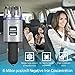 Acekool Car Air Purifier, Car Air Freshener with Dual USB Charging Ports,Ionic Air Purifier Remove Dust,Cigarette Smoke,Bacteria and Bad Odors - Ideal for Auto or RV