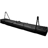 Adnee 83" L x 12" W Heavy Duty Party Tent Poles Storage Bag-600D Oxford Canopy Pole Bag with Padded Handles and Dual Zipper-Portable Long Storage Bag for Storing Event Tent Equipment Top Covers Pole