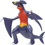 Pokémon Garchomp Battle Feature Figure 4.5-Inch Battle Ready Tail Swing view 5
