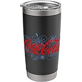 Coca-Cola Hawaiian Floral Logo Stainless Steel Insulated Tumbler