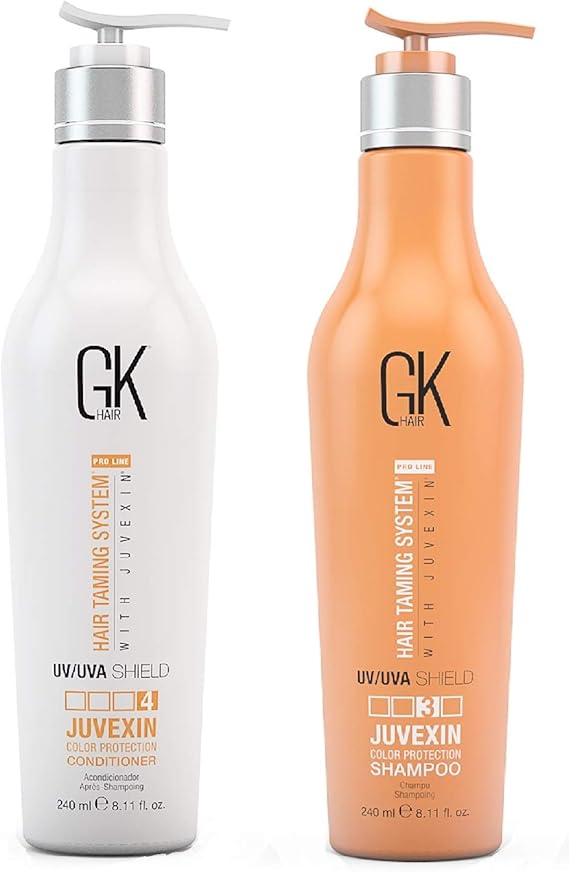 Global Keratin GK Hair Shield Shampoo & Conditioner 240ml Color