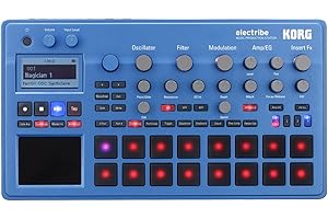 Korg electribe2BL Music Production Station, Metallic Blue