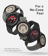 Ringke Galaxy Watch 5 Pro 45mm Slim Hard PC Case 2 Pack Clear Matte Black view 3