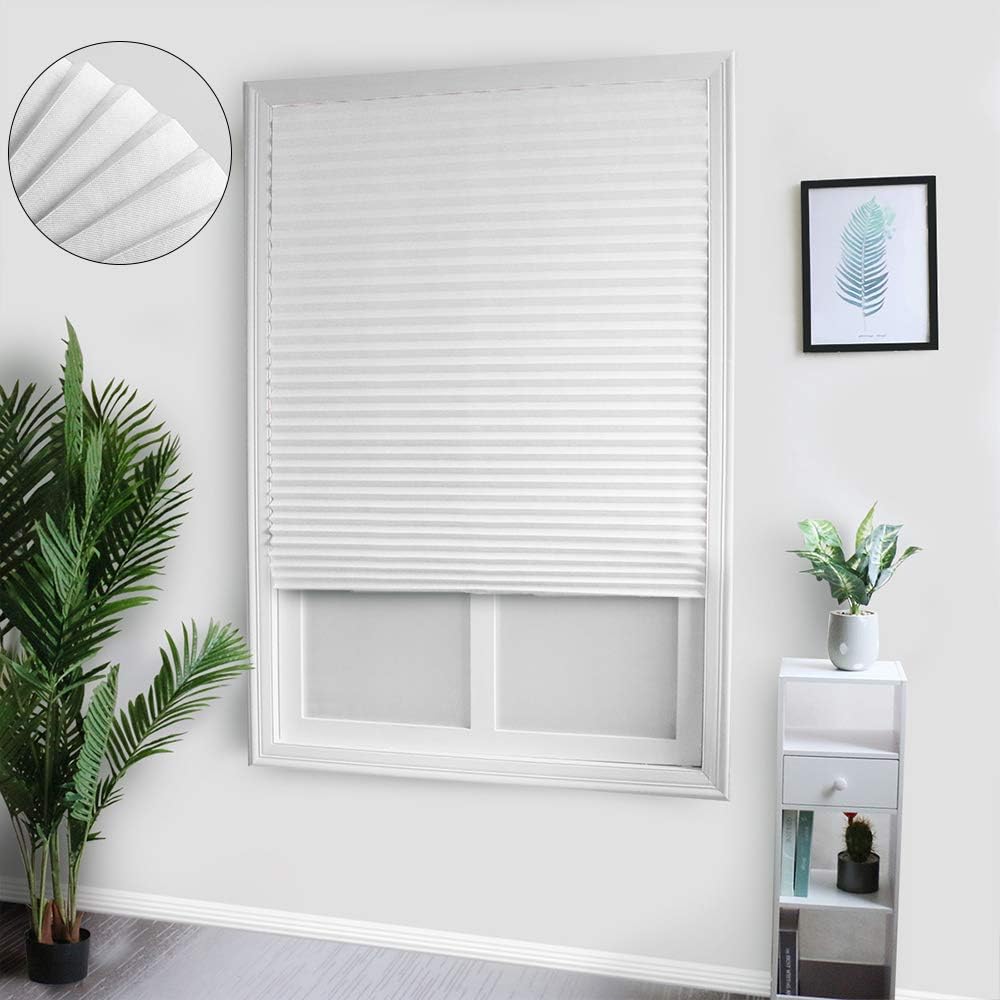 chen Vertical Pleated Blinds NonWoven Fabric Shade Pleated Curtain
