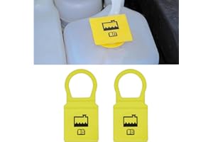 UZZH 2PCS Car Engine Coolant Reservoir Cap Replacement OEM# 55111074AA 52079331, Engine Radiator Cover Coolant Recovery Overflow Antifreeze Water Tank Cap Compatible with Chrysler/Dodge/Jeep/Ram