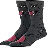 TCB Creations Godzillas King of Monsters Gojira Cartoon Character 360 Crew Socks