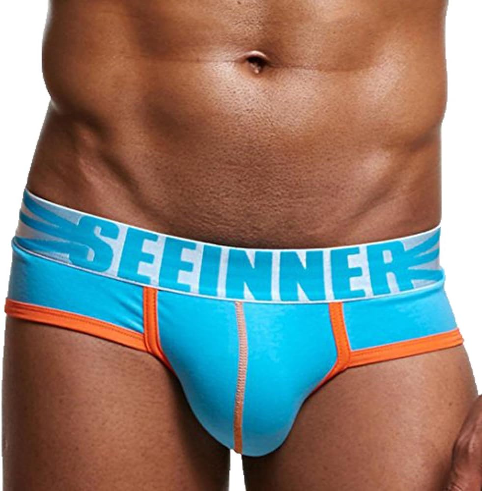 Hmeng New Men Trunks Sexy Underwear Men's Boxer Briefs Shorts Bulge Pouch Soft Underpants
