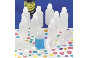 Fun Express Dauber Bottles. - Set of 12 Refillable Markers - Bingo Game Supplies and Kid Crafts