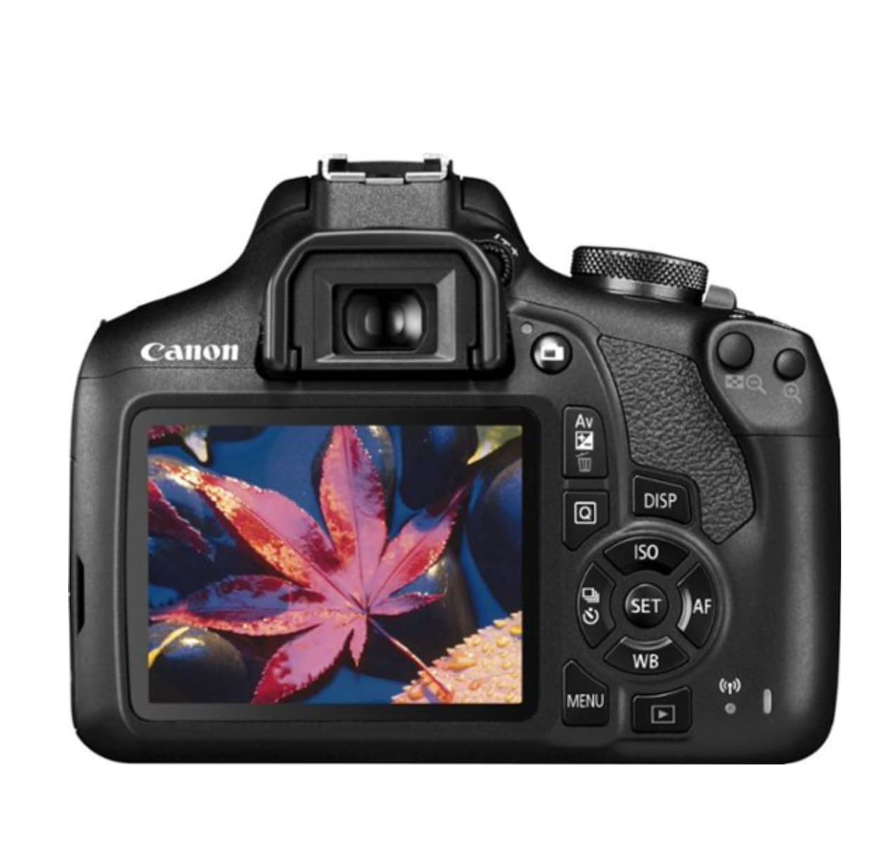 Canon EOS Rebel T7 DSLR Camera|2 Lens Kit with EF18-55mm + EF 75-300mm Lens, Black