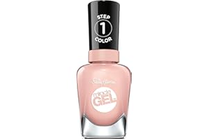 Sally Hansen Miracle Gel™, In The Sheer, Long Lasting, Gel-Like Formula, No UV Lamp Needed, Pink Nail Polish