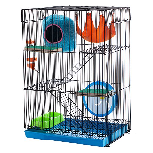 Mounted Home-Small Animal Cage Large (XL-Toilet)