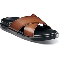 Amazon.com | Harssidanzar Leather Sandals Flip-Flops Slip On