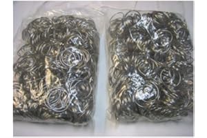 OTHER SKEMIX Lot 1000 pc 1" Bulk Split Rings /Locksmith Give Away Keyrings / 1.1mm x 28mm/New