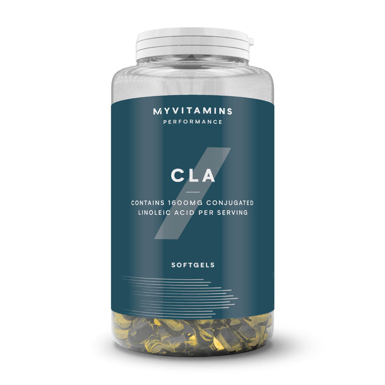 Myprotein CLA Capsules | 1000mg Omega-6 Fatty Acid from Safflower Oil | 80% Conjugated Linoleic Acid | Popular Training & Weight Management Supplement | Convenient Softgel Capsules | 180 Count