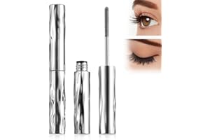 Felvaris Waterproof Fibre Mascara, Felvaris Mascara, Steel Pipe Eyelash Primer, Waterproof Long-Lasting Smudgeproof Metal Wan