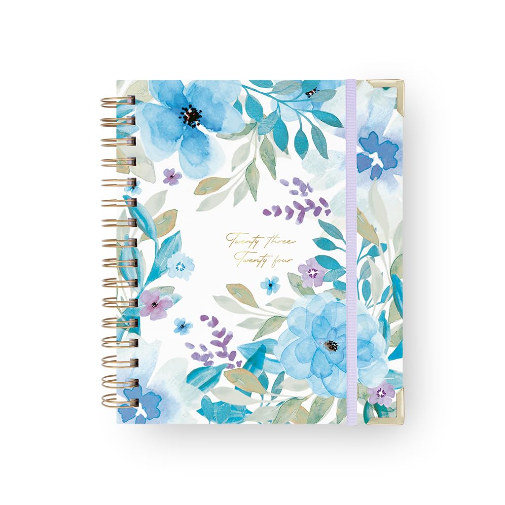 Nukua Notes - Academic Diary 2023-2024 (September to August) - Week to View - 224 Pages - Format 15.5 x 20.5 cm (A5) - Bilingual: Spanish and English - Esther