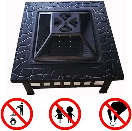 Außenterrasse Mit Feuerstellentisch / Elementi Tisch Mit Feuerstelle