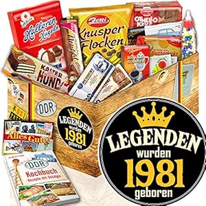 Legenden 1981 – Suessigkeiten Box DDR – Legenden 1981