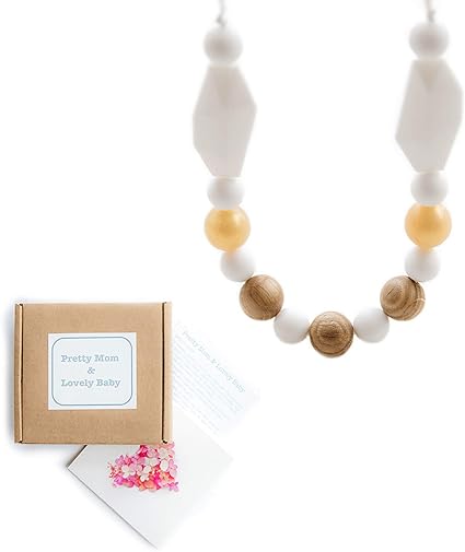 organic teething necklace