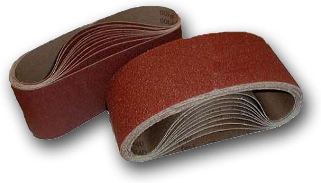 Abracs 100 x 610mm x 60g Sanding Belt (10 Pieces)