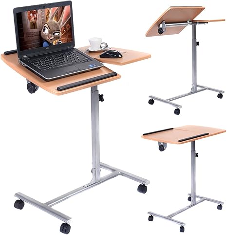 Adjustable And Swivel Laptop Notebook Desk Table Stand Holder With