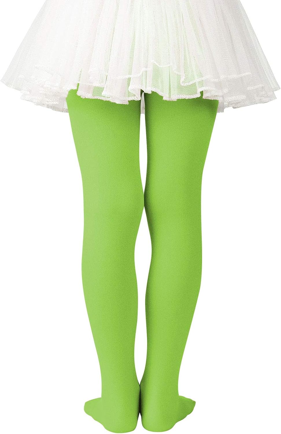 Zando Girls Stretchy Dance Tights Comfort Colorful Leggings Pants Elastic Ballet Footed Tight for Girl: Clothing
