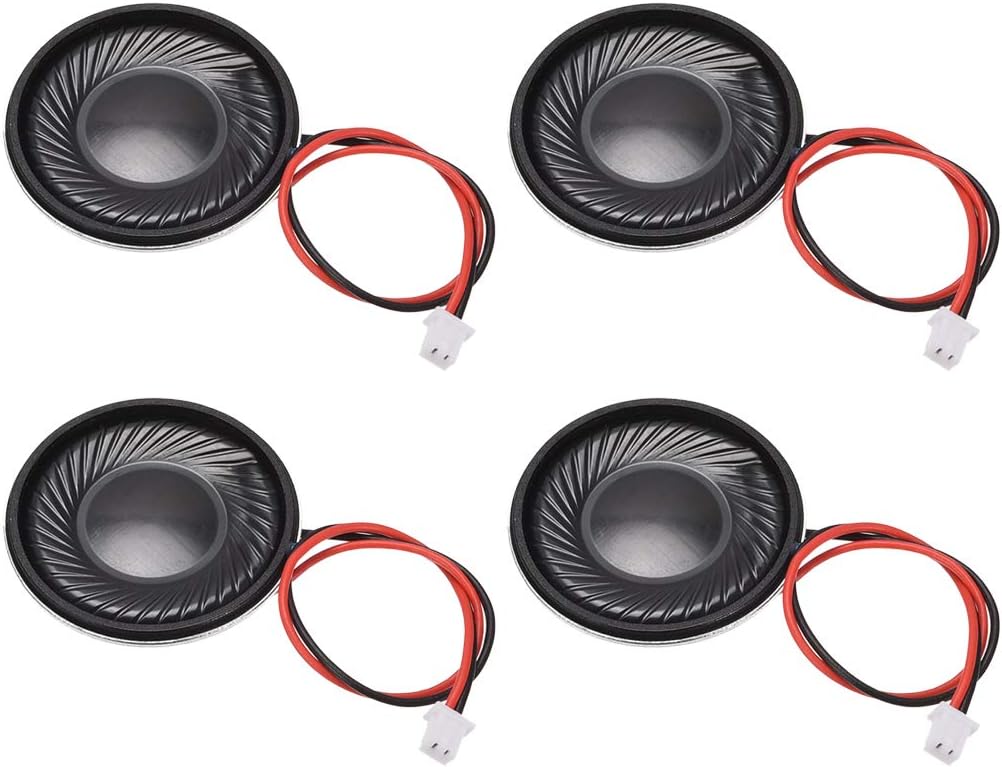 uxcell 1W 8 Ohm DIY Speaker 28mm Round Shape