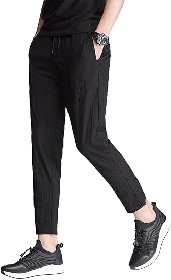 Amazon パイオニア キャンプ Pioneer Camp ストレッチカツラギ パンツ メンズ 春 夏 メンズファッション ブラック ロングパンツ 通販