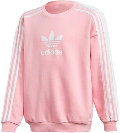adidas originals oversized sweatshirt in dusky pink