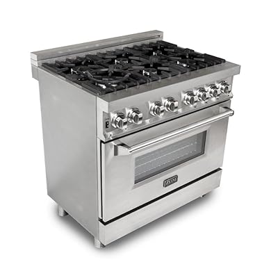 ZLINE 36-Inch Professional Gas Burner and Electric Oven Range