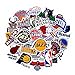 NBA Team Stickers Set 43Pack All Teams Collection Sticker Decals Packs for Water Bottle Laptop Cellphone Skateboard Bicycle Motorcycle Car Bumper Luggage Travel Case. Etc (43pcs)