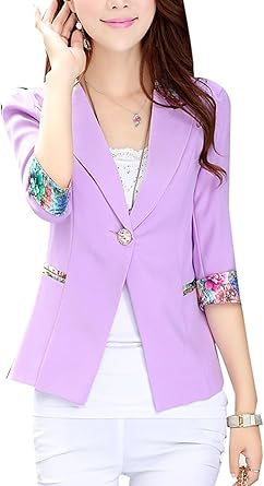 fitted short blazer