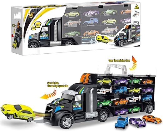 De los niños del coche camión de juguete de almacenamiento caja de la caja de transporte