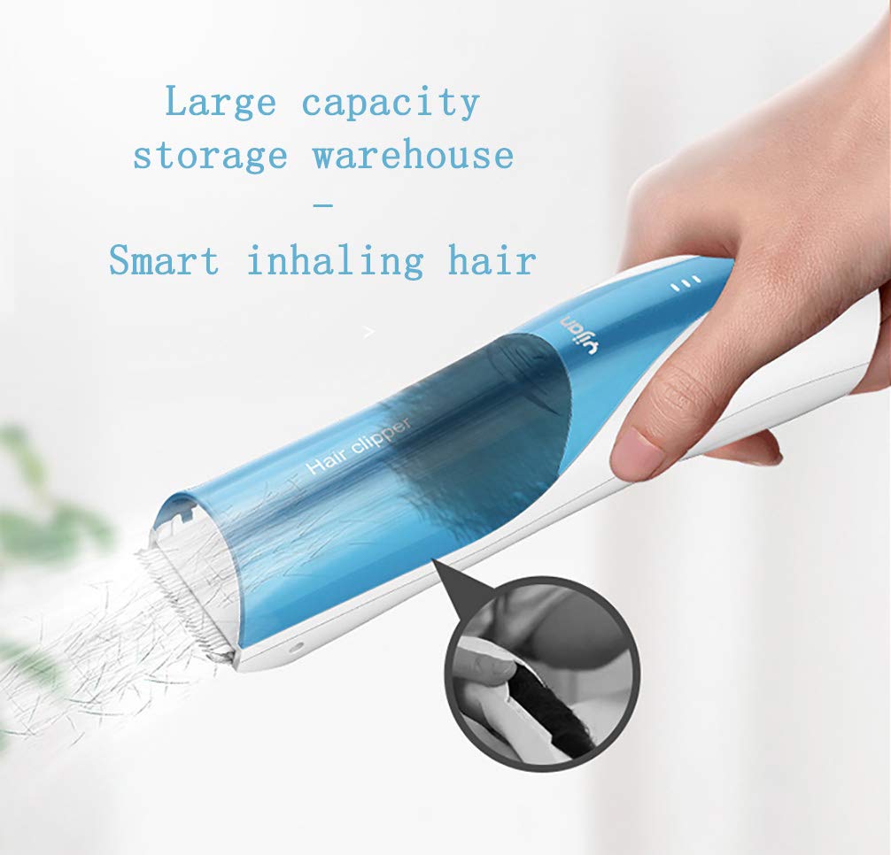 Tondeuse A Cheveux Electrique Silencieuse Rechargeable Impermeable Tyue Tondeuses A Cheveux Pour Bebe Avec Kit De Coupe De Cheveux Sans Fil Pour Enfants En Bas Age Inhalation Automatique Brosses Et Peignes Bebe