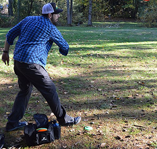 Gear Well Extra Rounds Disc Bag - 12 Disc Lightweight and Durable - Perfect Disc Golf Bag for Beginner and Experienced Disc Golf Players