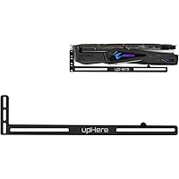 upHere Graphics Card GPU Brace Support Video Card Sag Holder/Holster Bracket, Anodized Aerospace Aluminum, Single or…