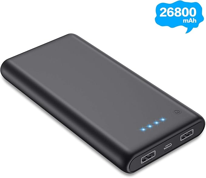 title=Trswyop Power Bank 26800mAh, Caricabatterie Portatile【2019 Aggiornata Alta