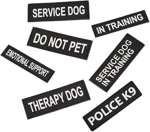 k9 harness stickers