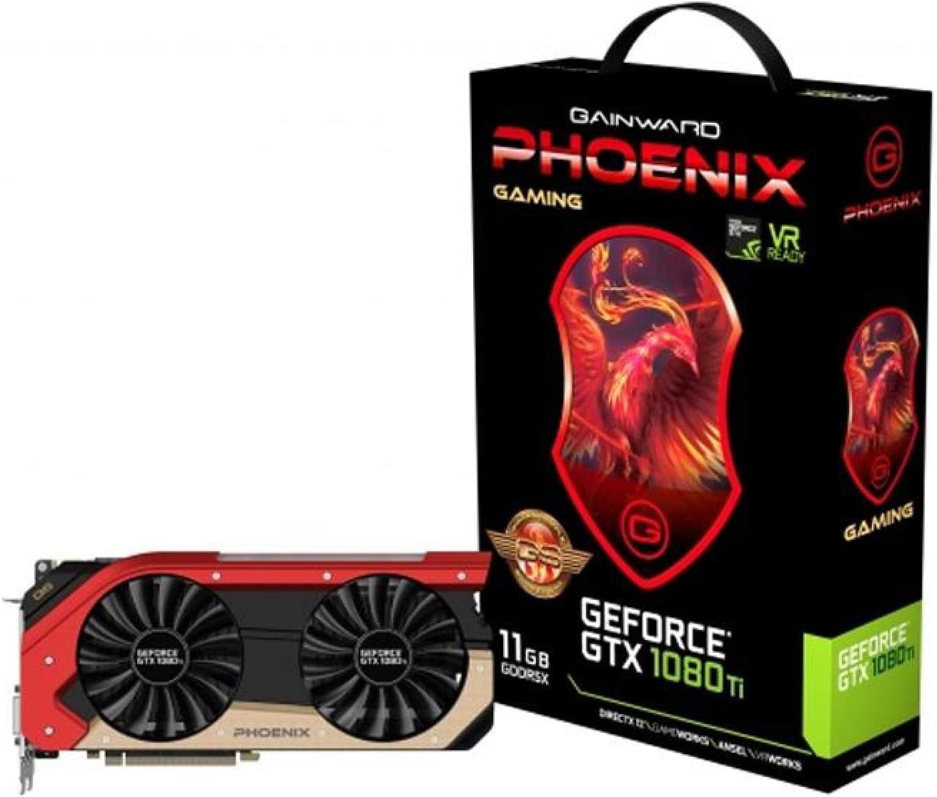 Gainward GeForce GTX 1080TI Phoenix GS 11GB GDDR5X Graphics Card HDMI3 Xdpdvi (3934)
