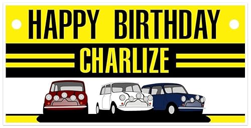 Amazon Com Italian Job Mini Hollywood Cars Birthday Banner