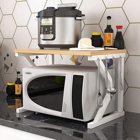 HNLJ Rejilla De Metal For Horno De Microondas, Estante De ...