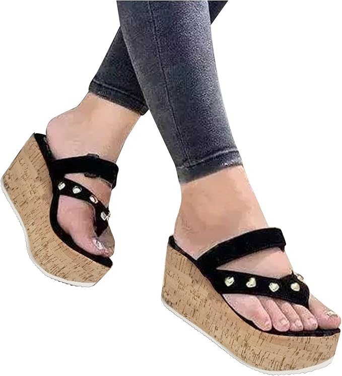 wedge roman sandals
