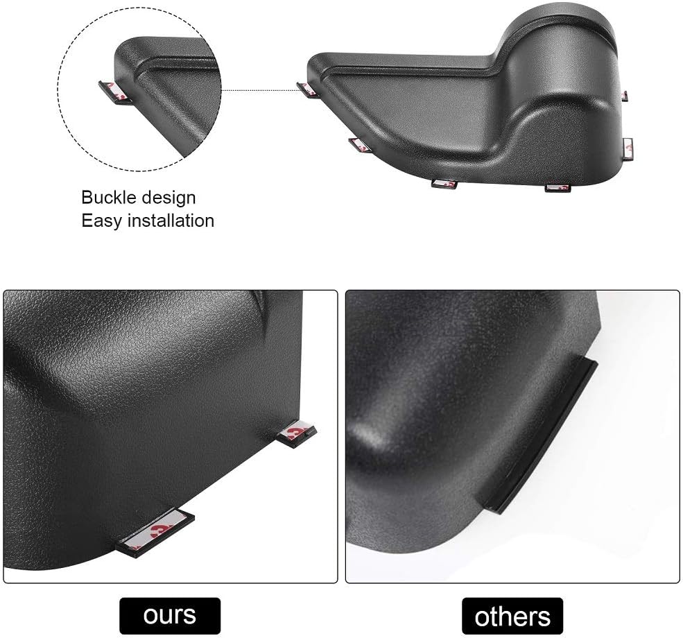 CALBEAU Front Door Side Insert Storage Pockets Box, Door Storage Pockets for JK, Door Net Pocket Replacement for 2011-2018 Jeep Wrangler JK JKU 2/4-Door(2020 Upgraded Version): Automotive