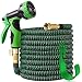 100 ft Expandable Garden Hose,Upgraded Leakproof Lightweight Garden Water Hose with 3/4" Solid Brass Fittings,Extra Strength 3750D Durable Gardening Flexible Hose,Expanding Garden Hoses Spray Nozzle ... primary