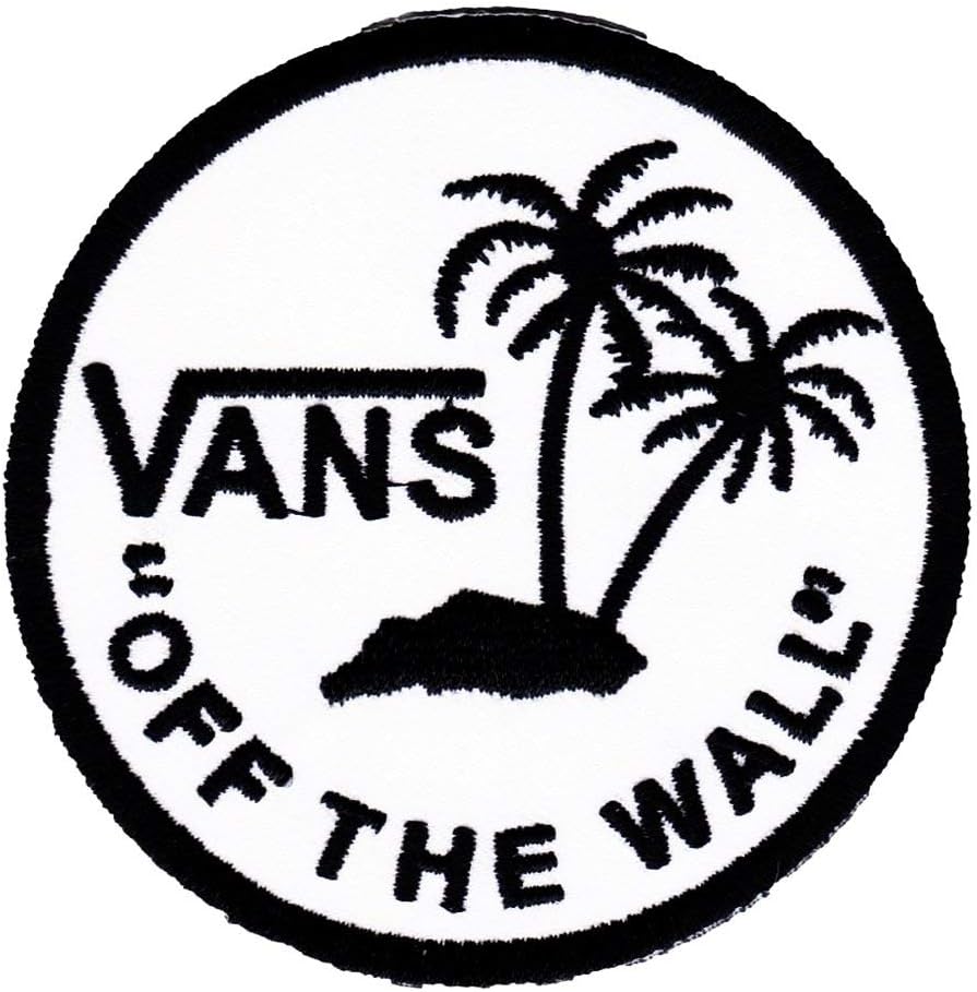 Amazon Com Vans Off The Wall Patch Iron On Logo Vest Jacket Cap